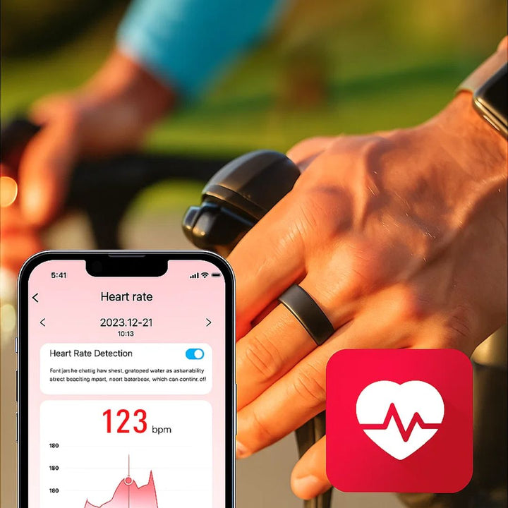 VitalBand Smart Ring – Sleep & Wellness Tracker – Waterproof – Ideal for Active Lifestyles Bowlift