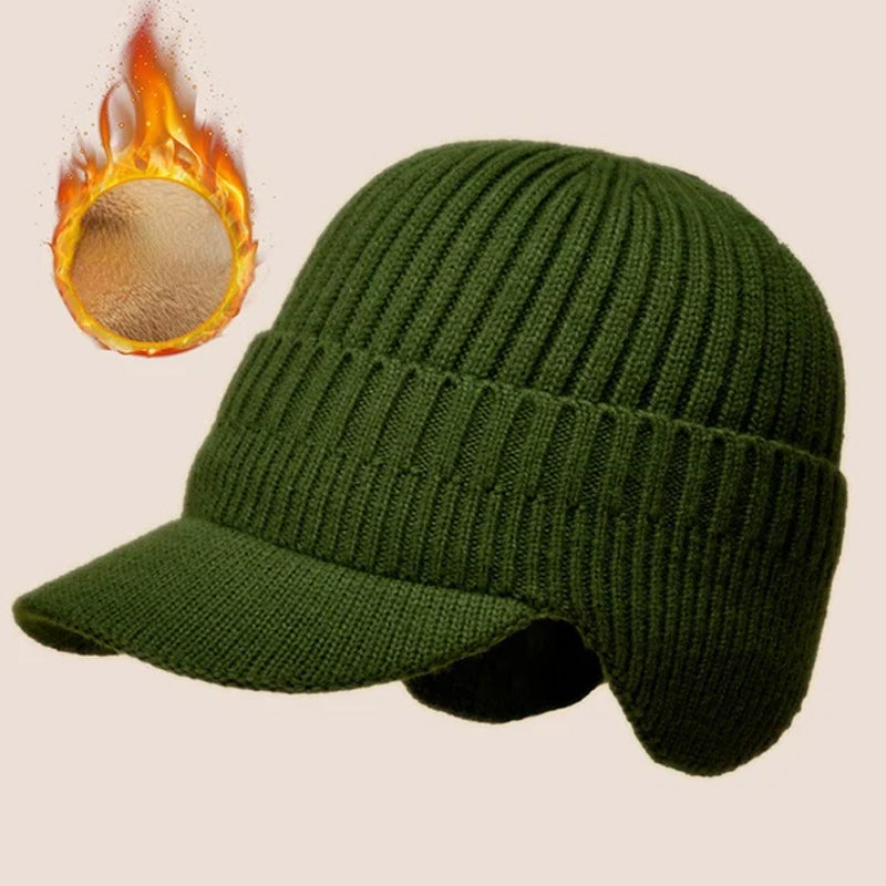 BowLift | Elastic warm ear protection knit cap
