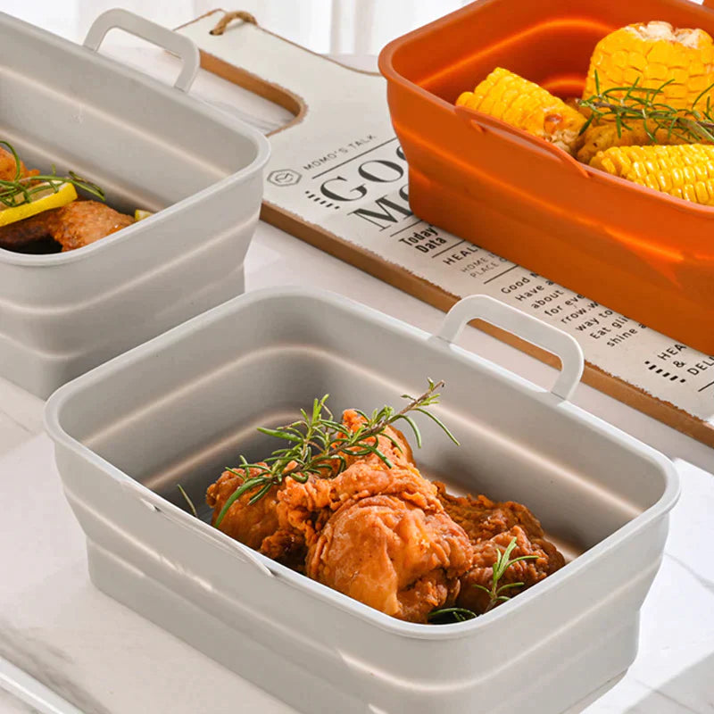 Foldable Air Fryer Silicone Baking Tray | Bowlift