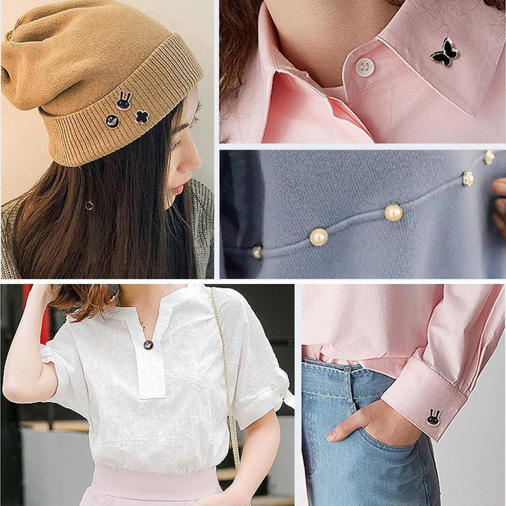 BowLift | Fixed Brooches with Anti-Exposure (10 pieces/set)