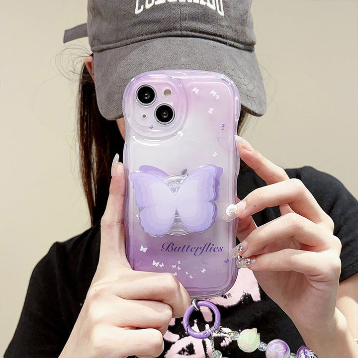 BowLift | Shockproof Wave Edge Butterfly Case for iPhone
