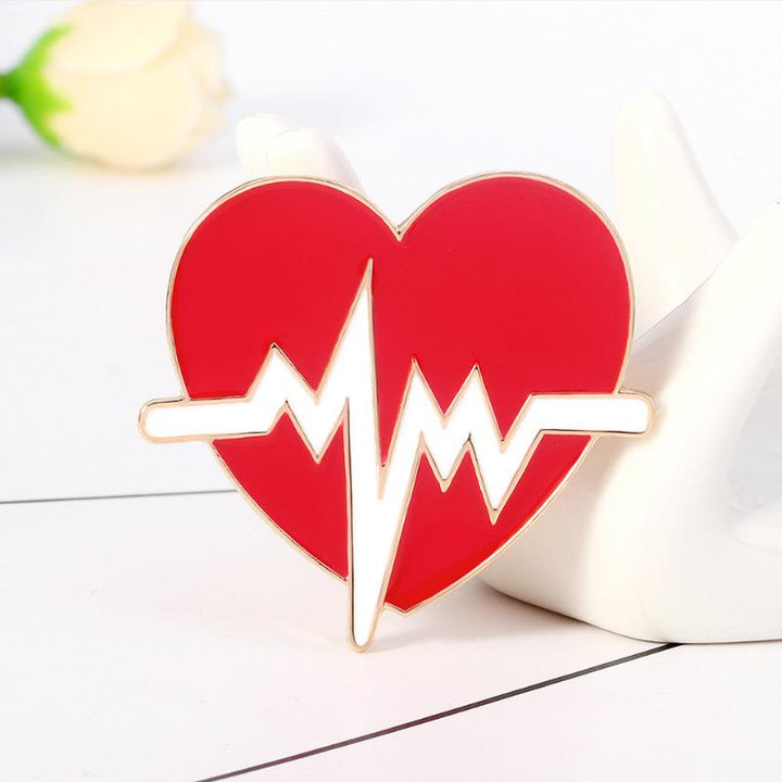 BowLift | Love Heart Stethoscope Mini Brooch