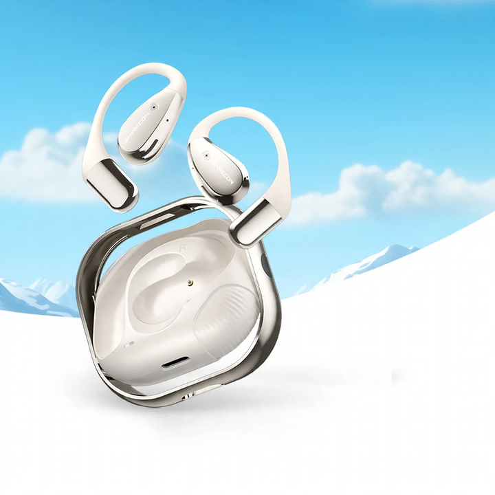 Ear hook earbuds with Bluetooth 6.0 and noise cancellation