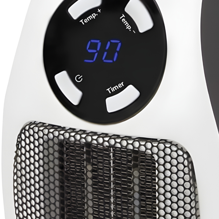BowLift | Electric Space Heater Ceramic Wall Plug Adjustable Thermostat