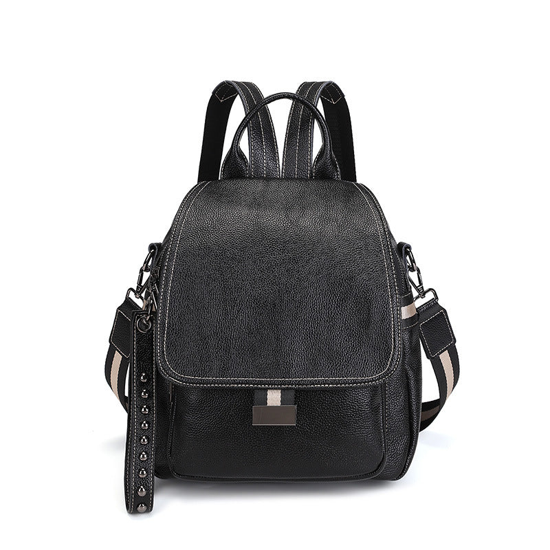 Stylish Functional Leather Backpack