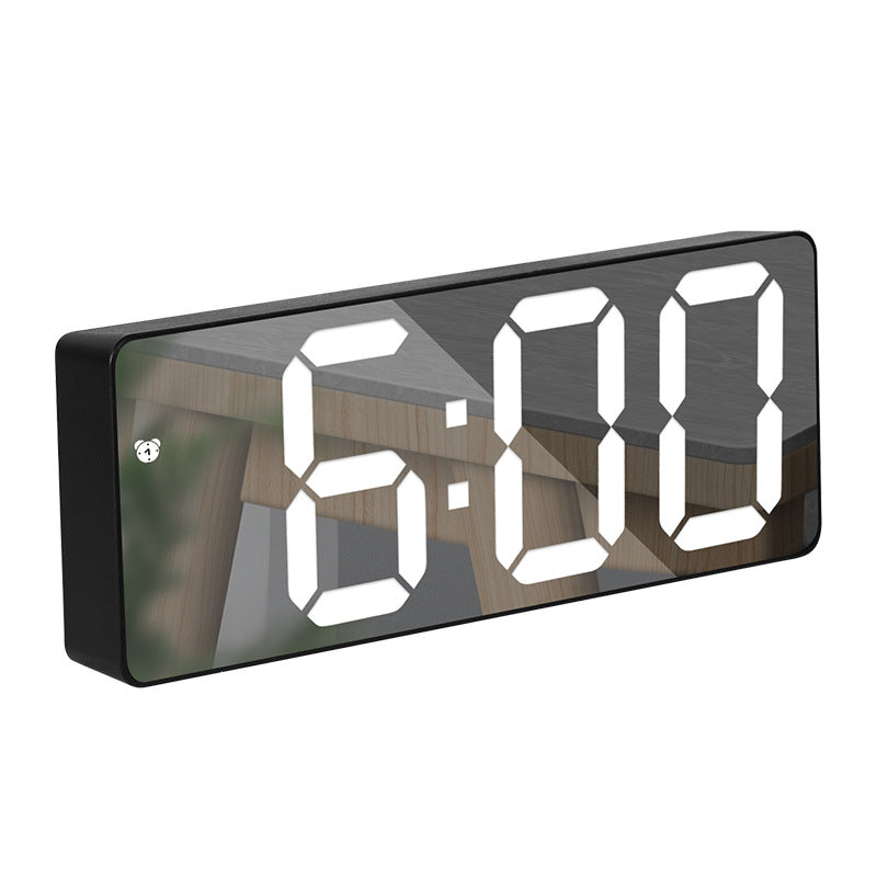 Digital Alarm Clock with Large LED Display Bowlift