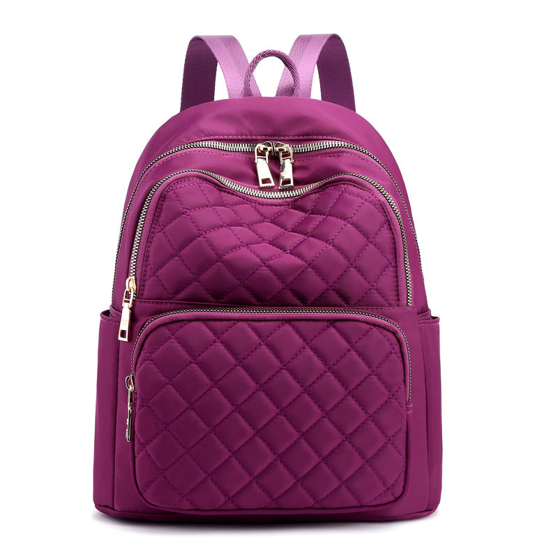 Quilted Travel Backpack Bowlift