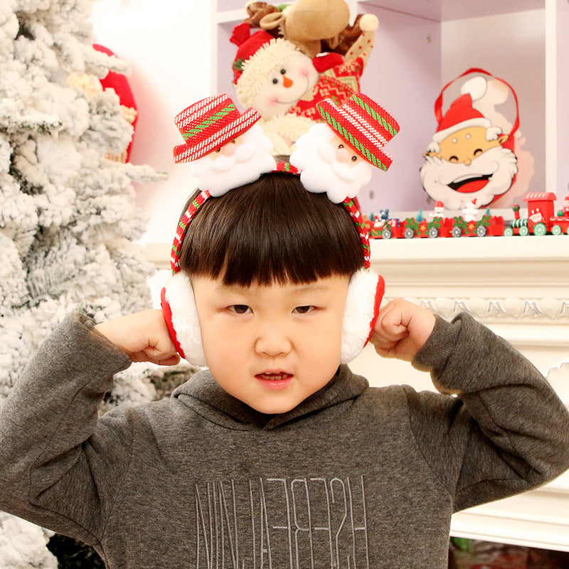 BowLift | Christmas new headband earmuffs