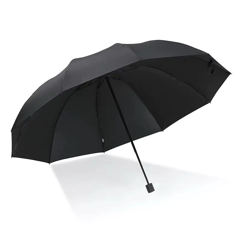 Ladies windproof automatic folding umbrella with ergonomic handle Bowlift