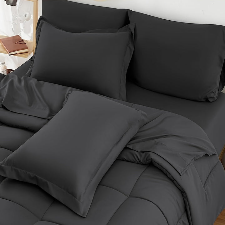 BowLift | SleepHaven All-Season Comforter Set | Breathable & Easy Care | Hotel Quality