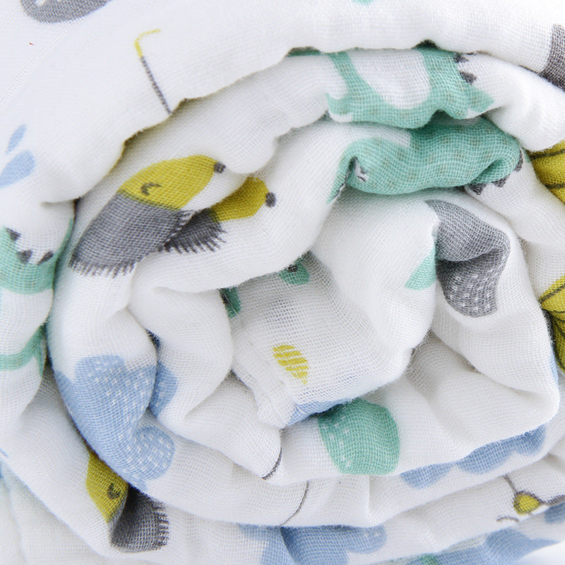 Soft Cotton Multi-Printed Baby Blanket Bowlift