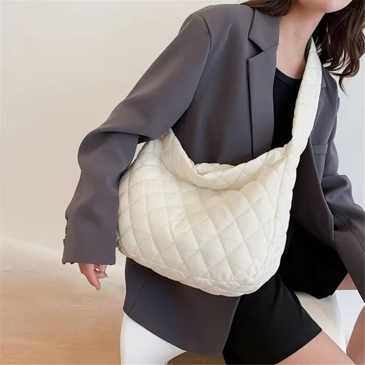 BowLift | Padded Ballerina Extra Large Puffer Tote Crossbody Padded Shoulder Bag