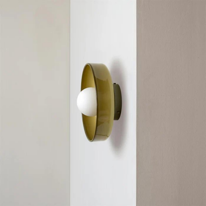 Round Ceiling Lamp with Stylish Functionality - LumiSphere | Bowlift