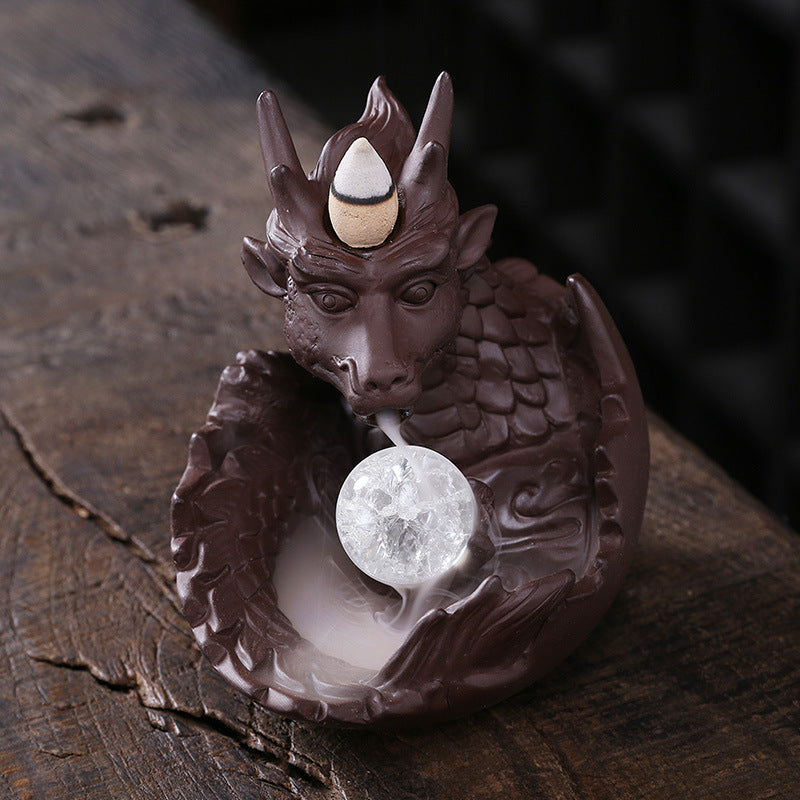 Dragon Theme Incense Smoke Fountain