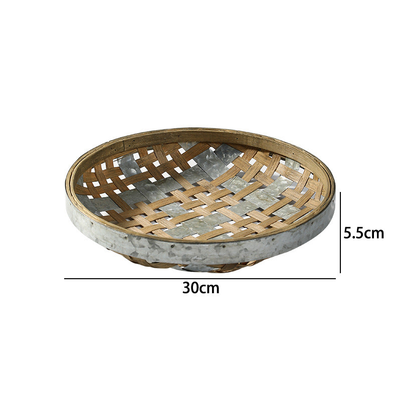 Handwoven Decorative Serving Bowl Bowlift