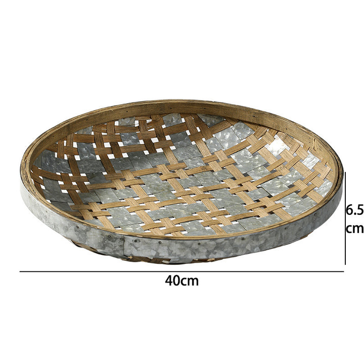 Handwoven Decorative Serving Bowl Bowlift