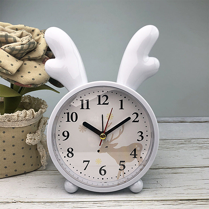 Funny alarm clock with rabbit ears Bowlift