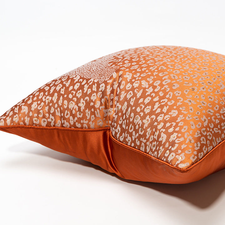 Exotic Leopard Print Decorative Pillow
