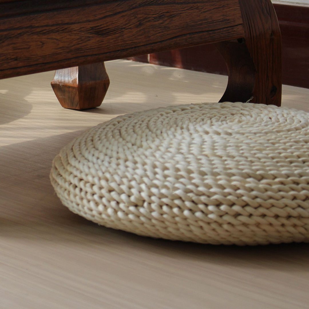 Handcrafted Braided Seat Cushion Bowlift