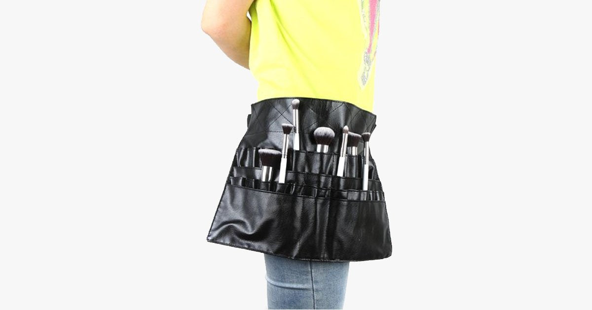 BowLift | Handy Cosmetic Makeup Brush Apron – Get a professional touch in your salon