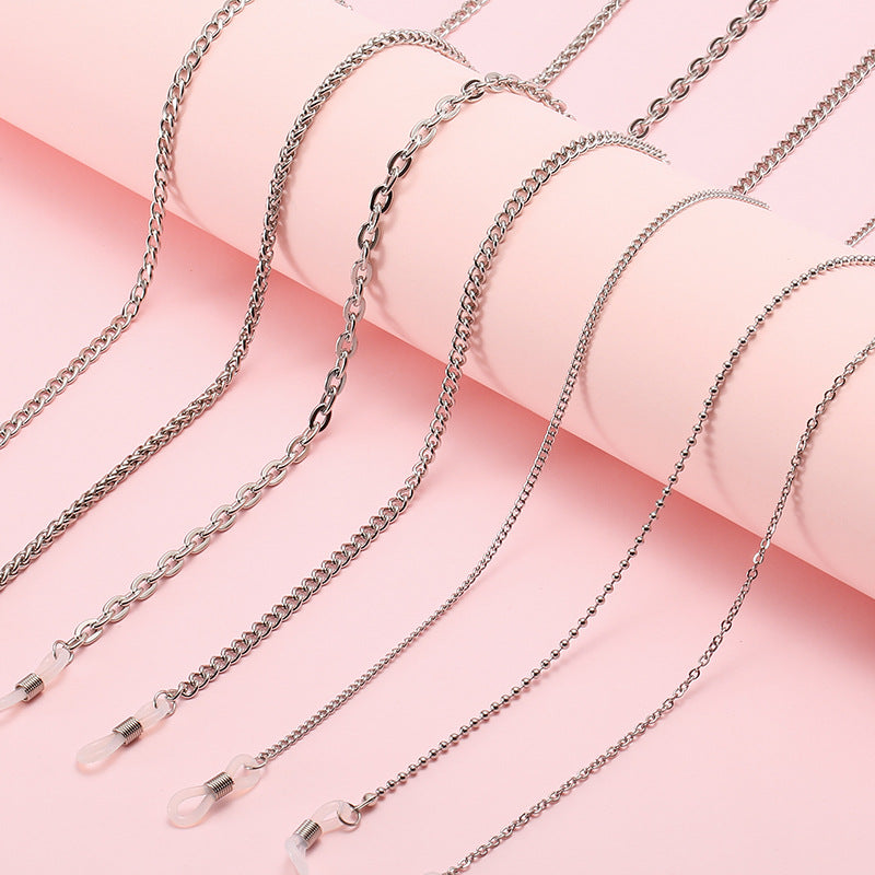 Premium Stainless Steel Eyewear Chain Bowlift