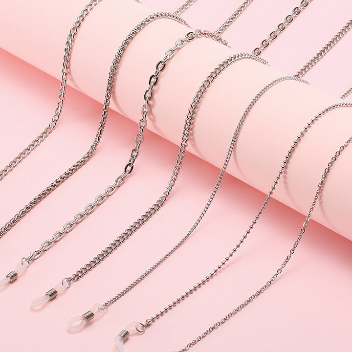 Premium Stainless Steel Eyewear Chain Bowlift