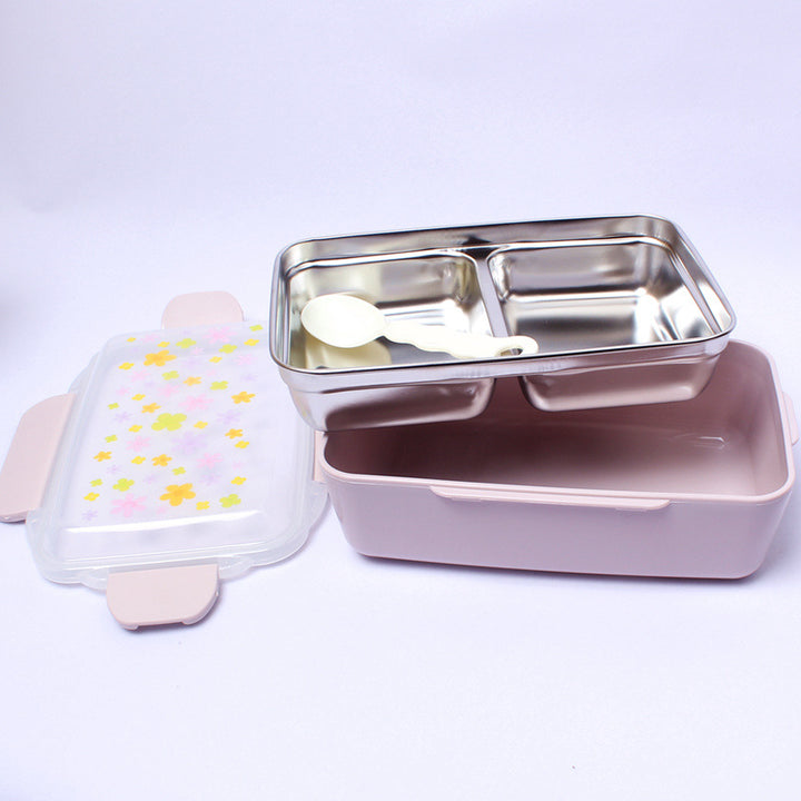 Floral Patterned BPA-Free Meal Prep Container Set