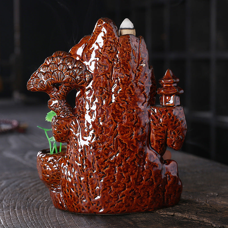 Artistic Waterfall Incense Burner