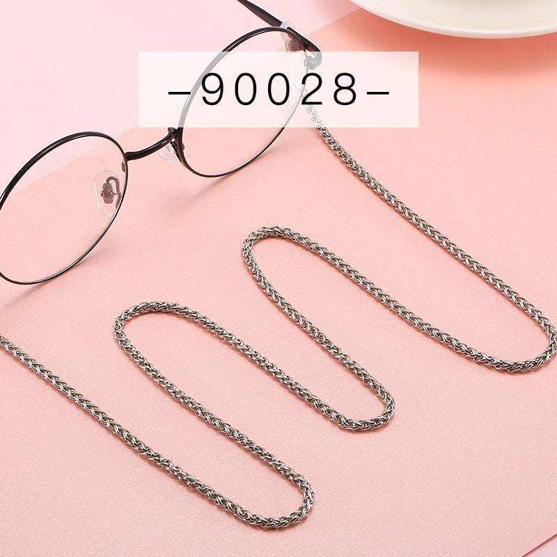 Premium Stainless Steel Eyewear Chain Bowlift