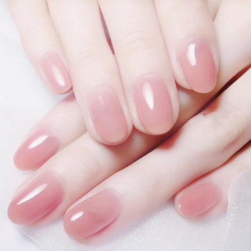 Elegant artificial nails in a natural look Bowlift