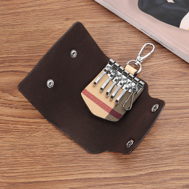 Fashionable Plaid Wallet Bowlift