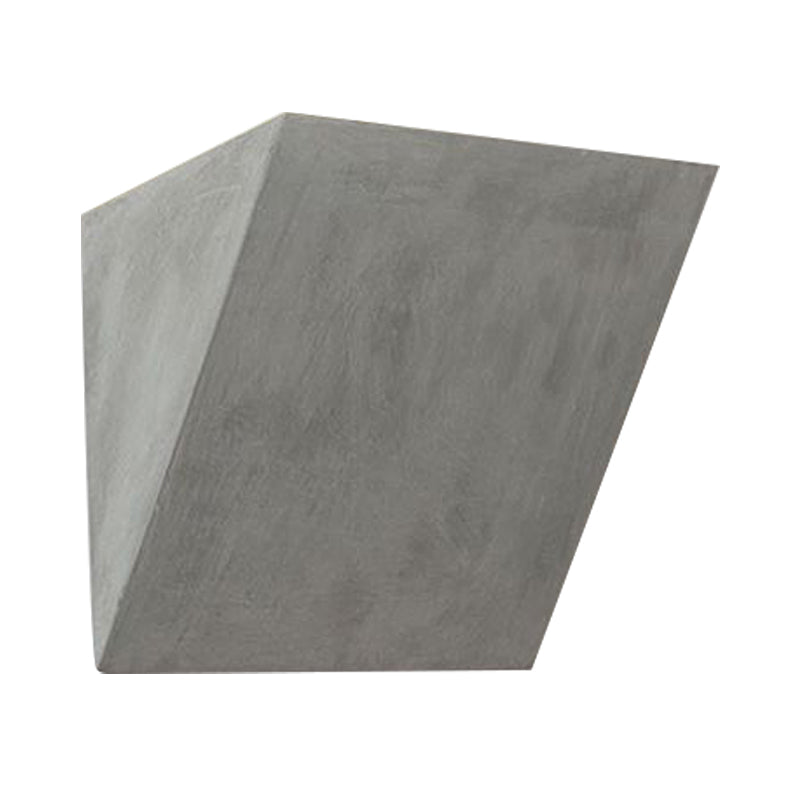 BowLift | Cement Bowl/Cylinder Shade Wall Lighting Modern Style 1 Light Bathroom Wall Light Fixture in Gray