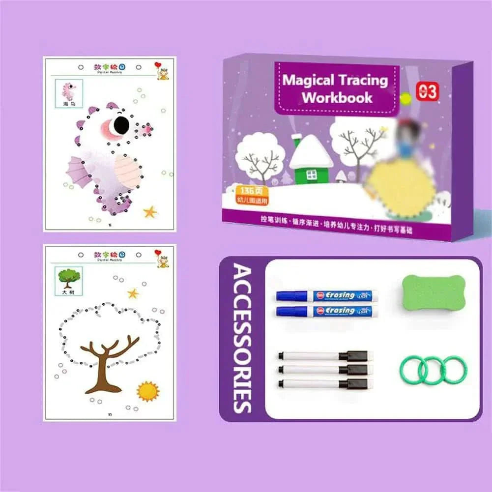 BowLift | MagicBook – Creative learning book for children to promote alphabet, numbers, and shapes without a screen