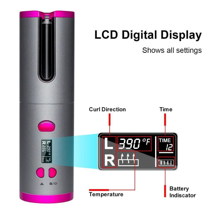 BowLift | Wireless Auto-Rotating Hair Straightener
