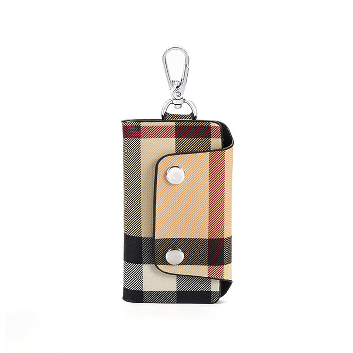 Fashionable Plaid Wallet Bowlift