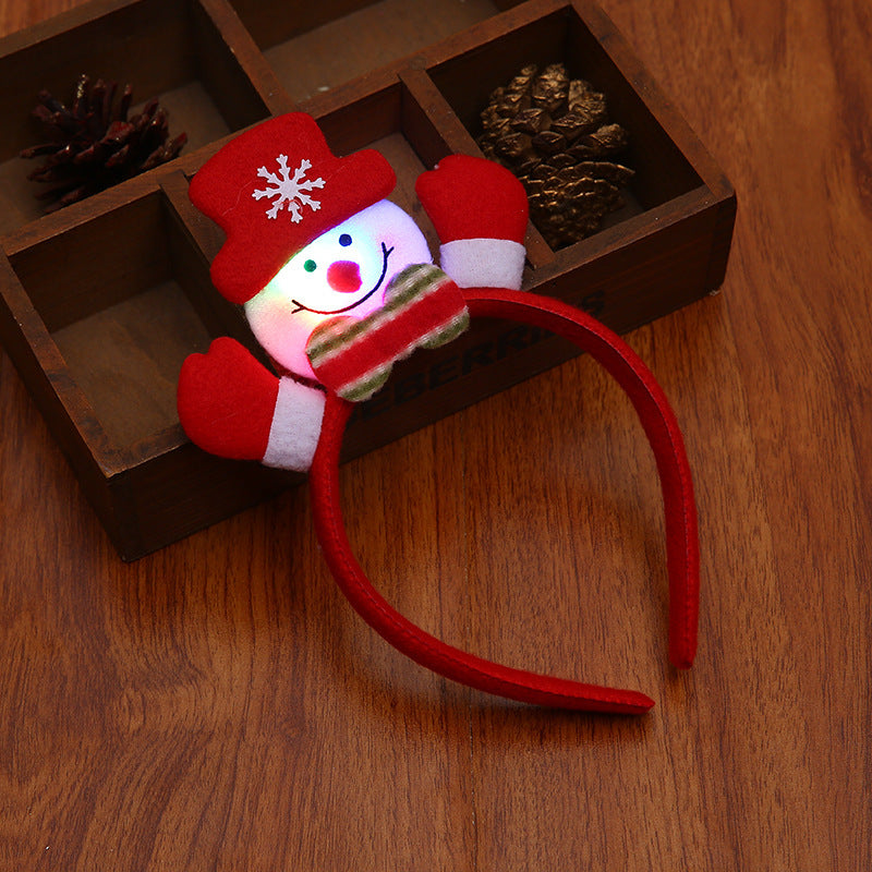 Festive Santa Claus Hairband Bowlift