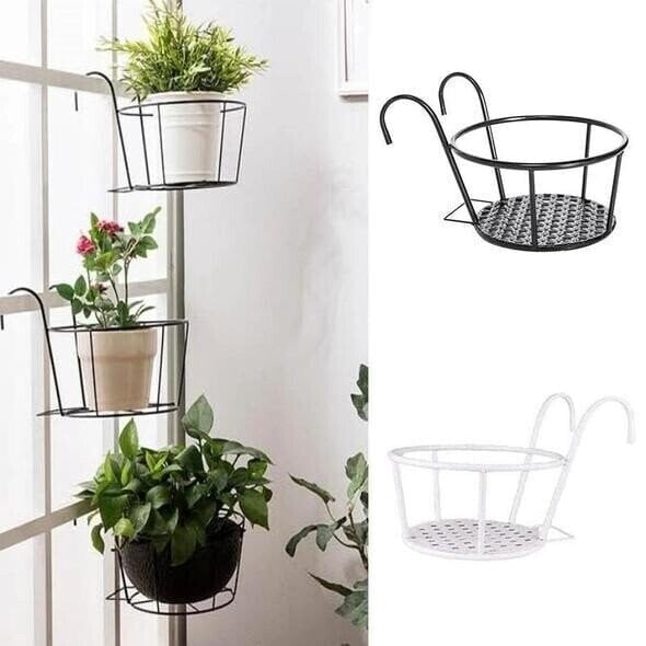 VerdaLift Plant Hanging Shelf — Finally rock-solid support for your balcony dreams | Bowlift
