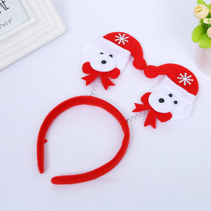Festive Reindeer Headbands Bowlift