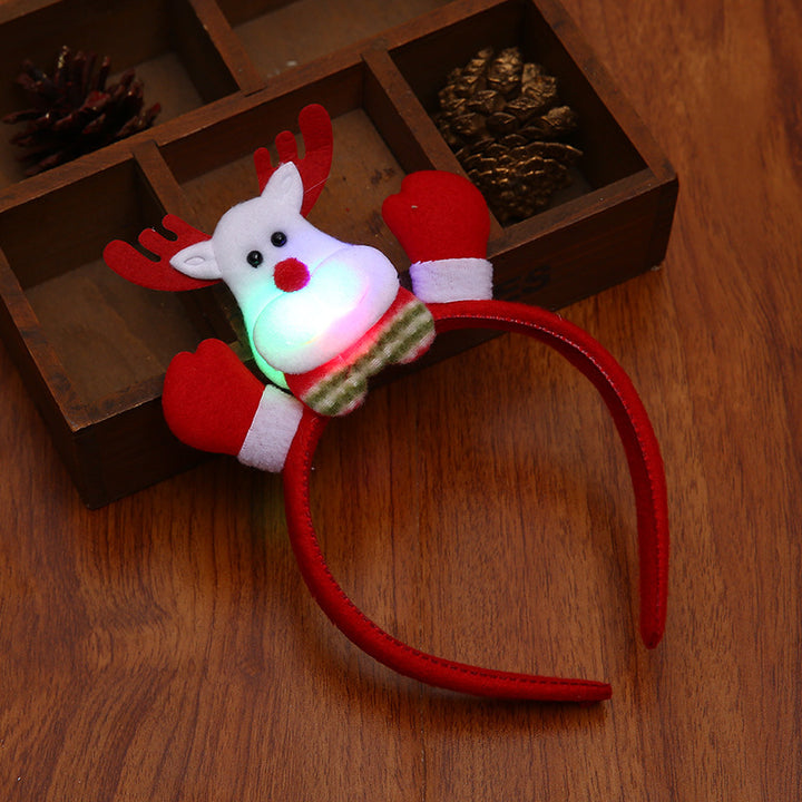 Festive Santa Claus Hairband Bowlift