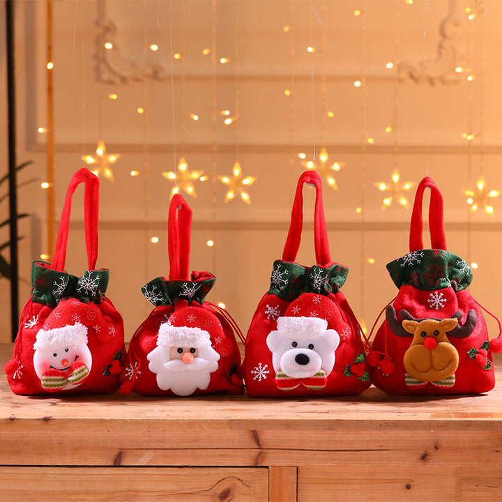 Festive Christmas gift bag Bowlift