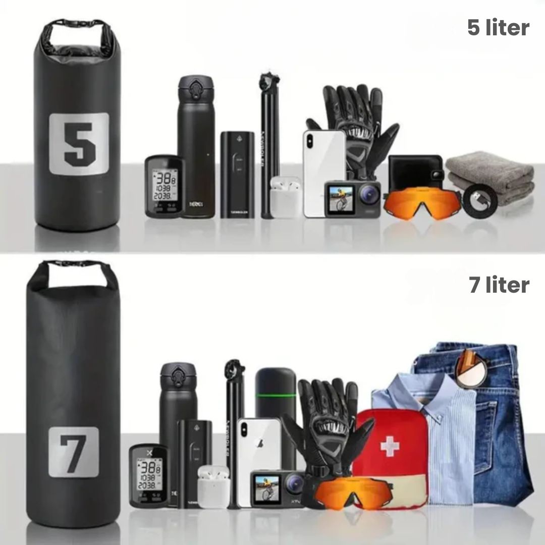 BowLift | Waterproof Front Fork Bike Bags – 5-7L Pannier Set for Long Rides & Bikepacking