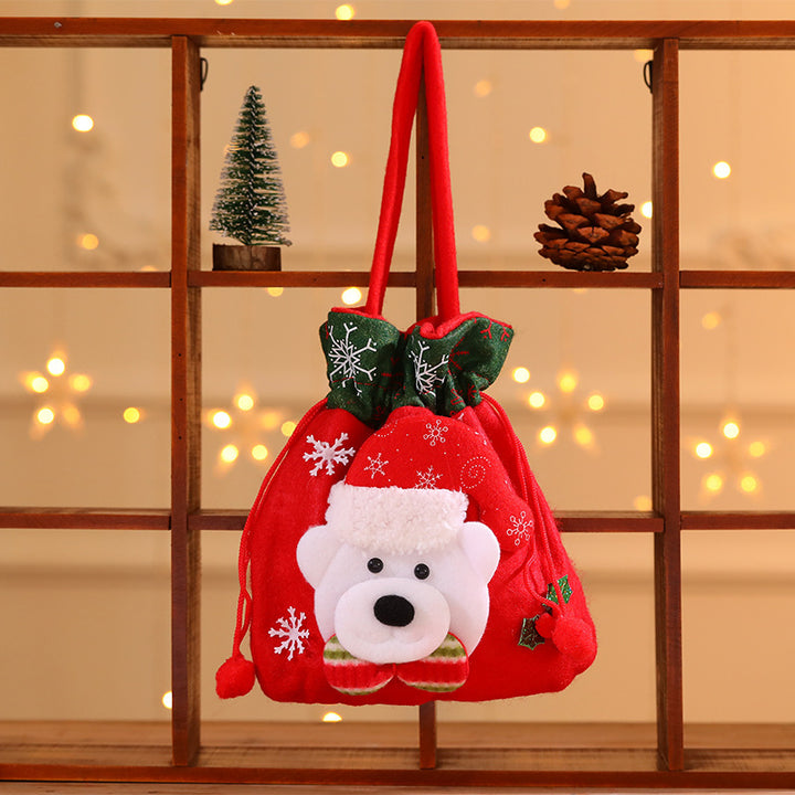 Festive Christmas gift bag Bowlift