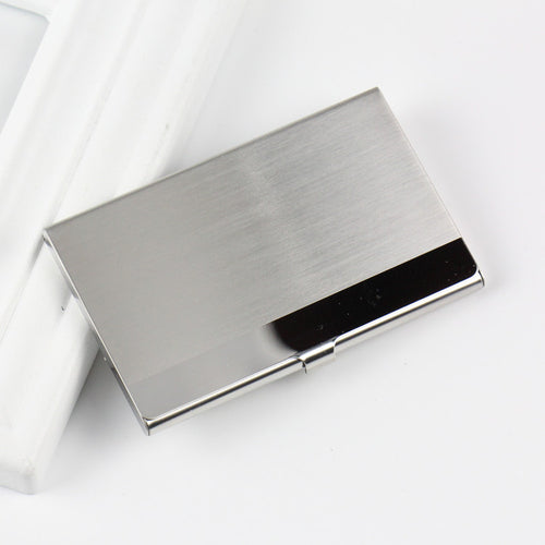 Stylish Stainless Steel Business Card Holder