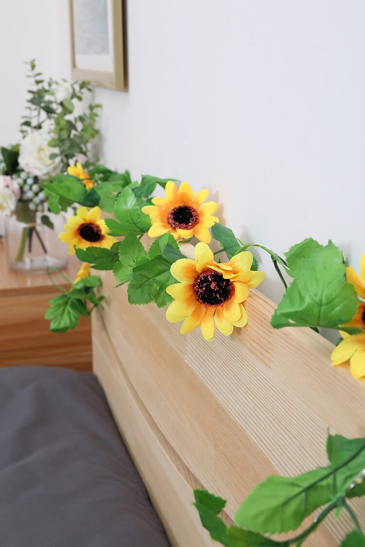 BowLift | Sunflower String Lights Patio Garden Thanksgiving Decorative Battery String Lights