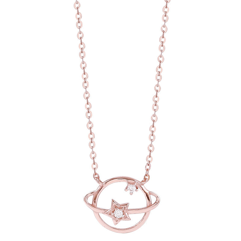 Celestial Star Pendant Necklace Bowlift