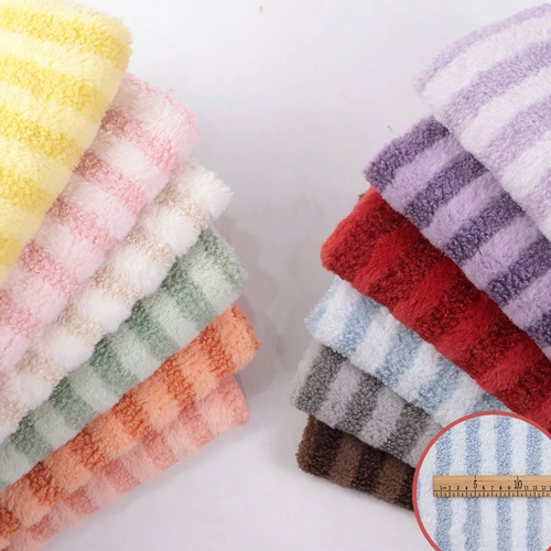 Teddy fabric in various thicknesses