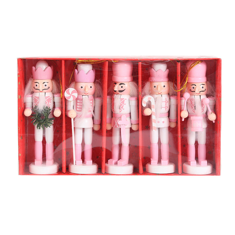 Nutcracker pendant made of wood, 12 cm