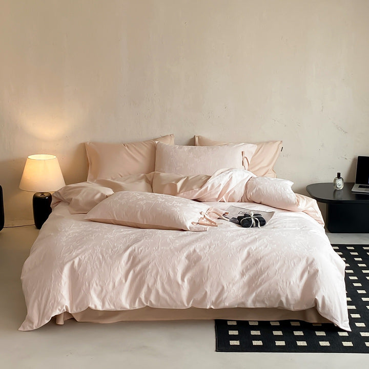 Cotton bedding set, 4-piece, 100% cotton