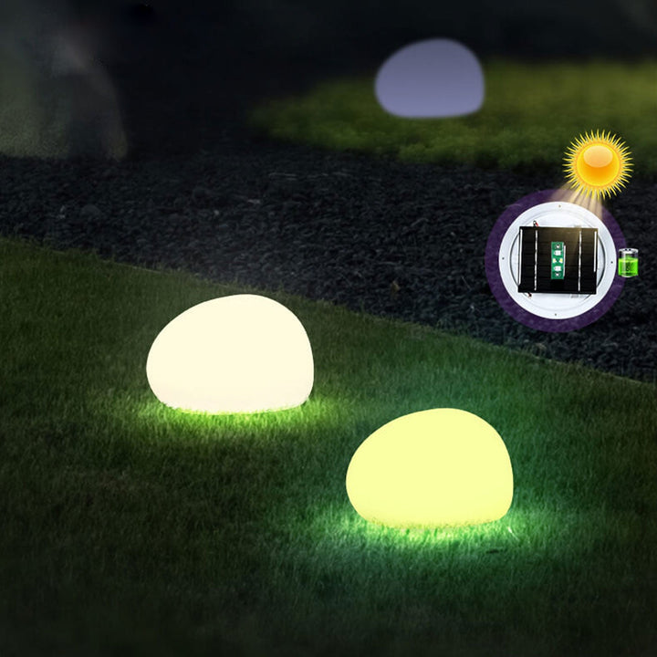 Solar Waterproof PE Spherical LED Outdoor Decorative Lawn Light | Bowlift