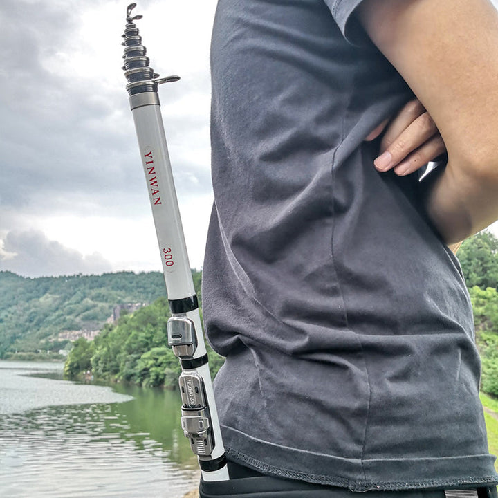 BowLift | Mini Seat Carbon Fiber Telescopic Rock Fishing Rod
